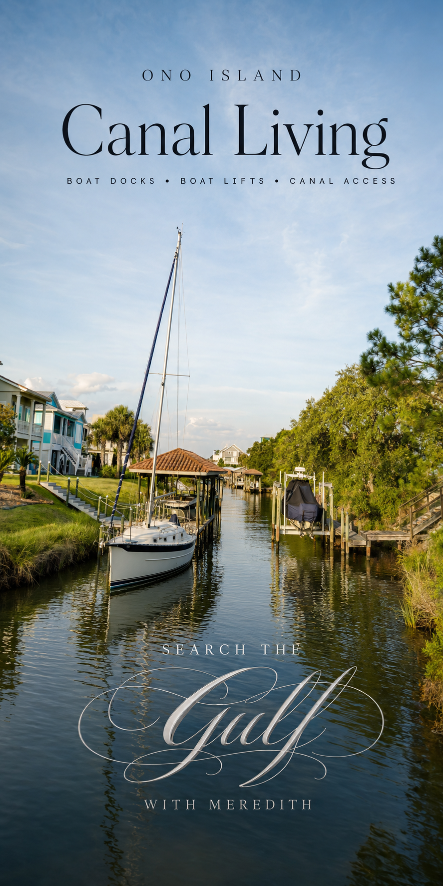 Canal Homes Land For Sale Orange Beach Alabama